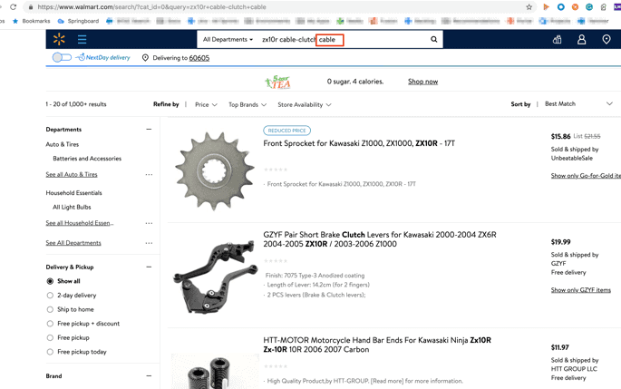 Walmart shopping experience